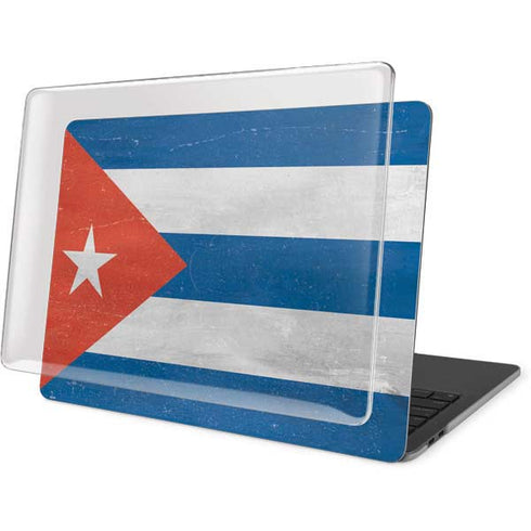 Cuban Flag Distressed MacBook Pro 13in (2020) Case plus Skin
